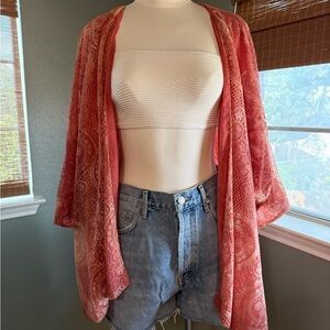 Calypso St Barth - Lace Kimono Cardigan